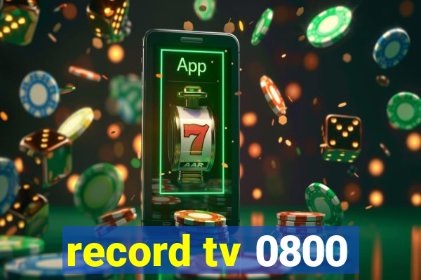 record tv 0800